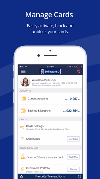 Emirates NBD Screenshot 2 - AppWisp.com Emirates NBD Screenshot 2 - AppWisp.com