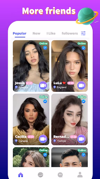 Hiyala-Live Video Chat Screenshot 3 - AppWisp.com Hiyala-Live Video Chat Screenshot 3 - AppWisp.com