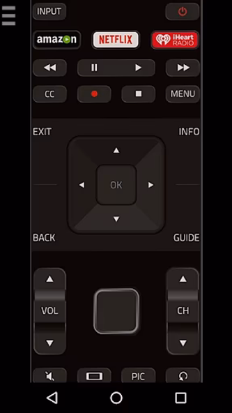 TV Remote Control for Vizio TV Screenshot 1 - AppWisp.com TV Remote Control for Vizio TV Screenshot 1 - AppWisp.com