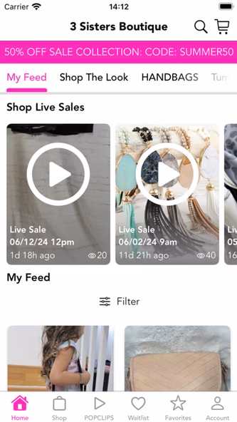 3 Sisters Boutique Screenshot 2 - AppWisp.com 3 Sisters Boutique Screenshot 2 - AppWisp.com