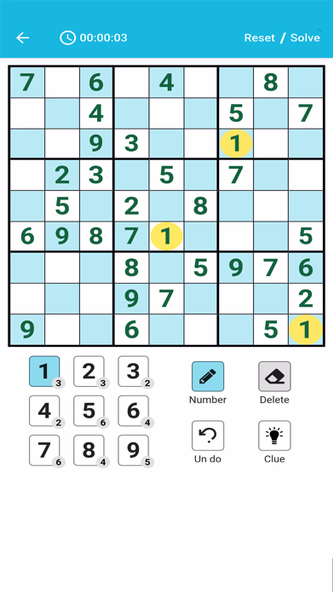 Sudoku 21A Screenshot 2 - AppWisp.com Sudoku 21A Screenshot 2 - AppWisp.com