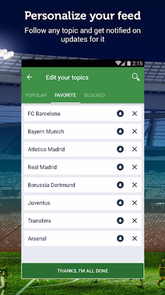 Football News: Soccer Updates Screenshot 2 - AppWisp.com Football News: Soccer Updates Screenshot 2 - AppWisp.com