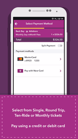 MBTA mTicket Screenshot 3 - AppWisp.com MBTA mTicket Screenshot 3 - AppWisp.com