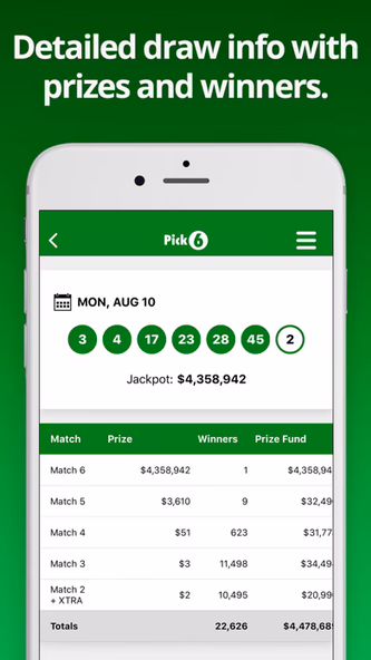 NJ Lottery Screenshot 2 - AppWisp.com NJ Lottery Screenshot 2 - AppWisp.com