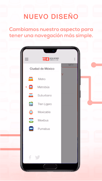 Metro - Metrobus Mexico Screenshot 4 - AppWisp.com Metro - Metrobus Mexico Screenshot 4 - AppWisp.com
