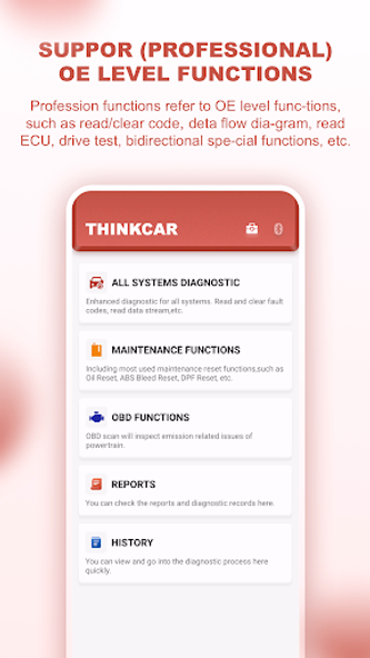 ThinkCar pro Screenshot 1 - AppWisp.com ThinkCar pro Screenshot 1 - AppWisp.com