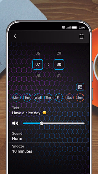 Music Alarm Clock - Alarmus Screenshot 3 - AppWisp.com Music Alarm Clock - Alarmus Screenshot 3 - AppWisp.com