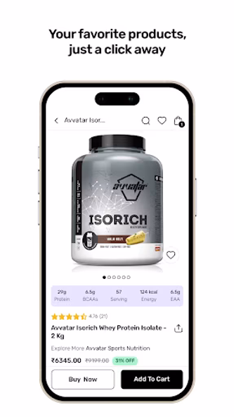 Health Supplements : Nutristar Screenshot 3 - AppWisp.com Health Supplements : Nutristar Screenshot 3 - AppWisp.com