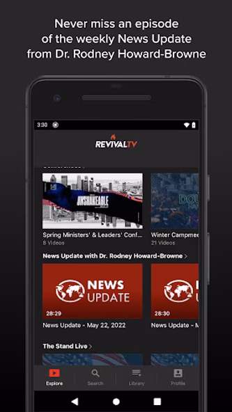 RevivalTV Screenshot 2 - AppWisp.com RevivalTV Screenshot 2 - AppWisp.com