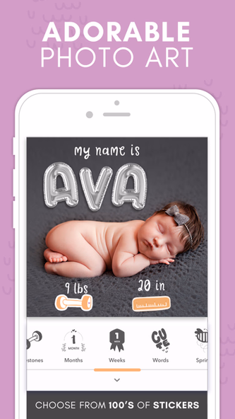 Precious - Baby Photo Art Screenshot 1 - AppWisp.com Precious - Baby Photo Art Screenshot 1 - AppWisp.com