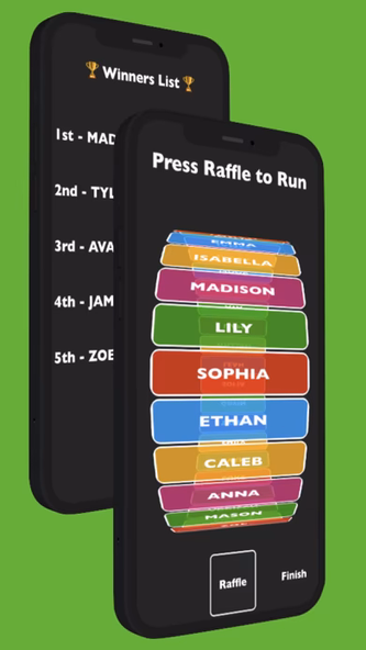 Raffle Pro Screenshot 1 - AppWisp.com Raffle Pro Screenshot 1 - AppWisp.com