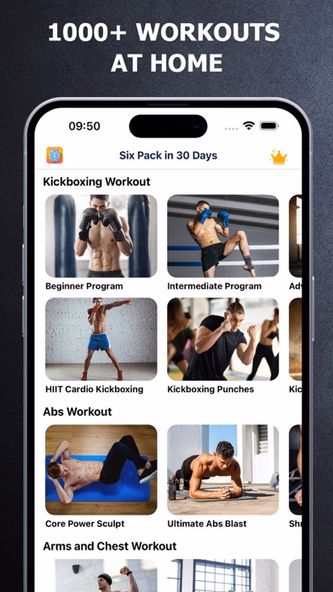 Six Pack in 30 Days Screenshot 1 - AppWisp.com Six Pack in 30 Days Screenshot 1 - AppWisp.com