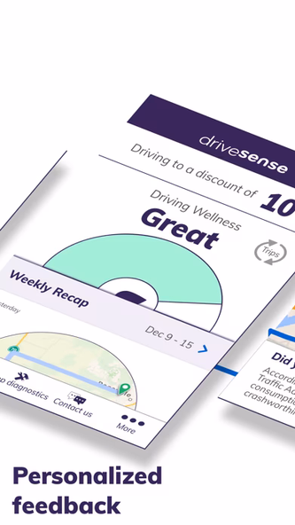 DriveSense mobile by Esurance Screenshot 3 - AppWisp.com DriveSense mobile by Esurance Screenshot 3 - AppWisp.com