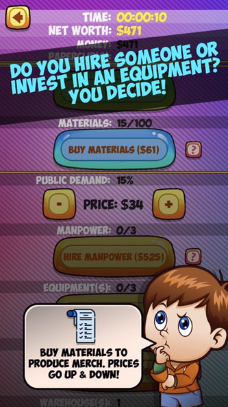 Merch Tycoon Screenshot 3 - AppWisp.com Merch Tycoon Screenshot 3 - AppWisp.com