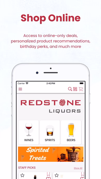 Redstone Liquors Screenshot 1 - AppWisp.com Redstone Liquors Screenshot 1 - AppWisp.com