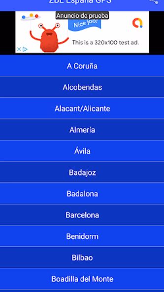 ZBE Spain GPS Screenshot 2 - AppWisp.com