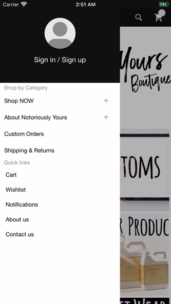 Notoriously Yours Screenshot 2 - AppWisp.com Notoriously Yours Screenshot 2 - AppWisp.com