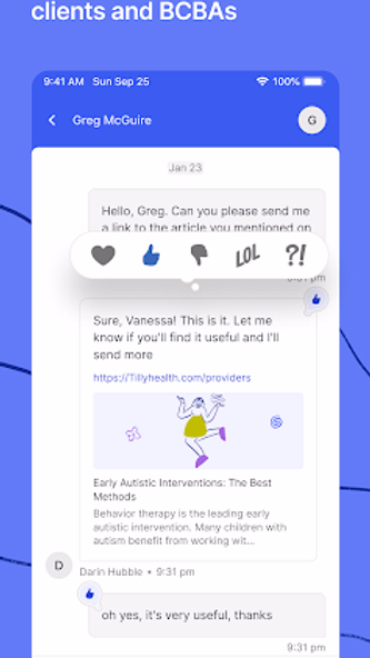 Tilly Provider Screenshot 4 - AppWisp.com