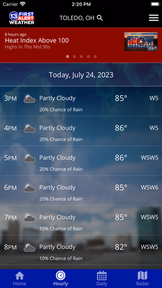 13abc First Alert Weather Screenshot 2 - AppWisp.com 13abc First Alert Weather Screenshot 2 - AppWisp.com