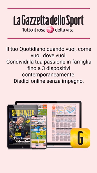 Gazzetta Reader Screenshot 2 - AppWisp.com Gazzetta Reader Screenshot 2 - AppWisp.com