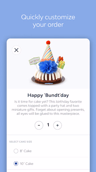 Nothing Bundt Cakes Screenshot 2 - AppWisp.com Nothing Bundt Cakes Screenshot 2 - AppWisp.com