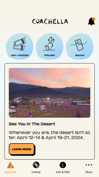 Coachella Official Screenshot 2 - AppWisp.com Coachella Official Screenshot 2 - AppWisp.com