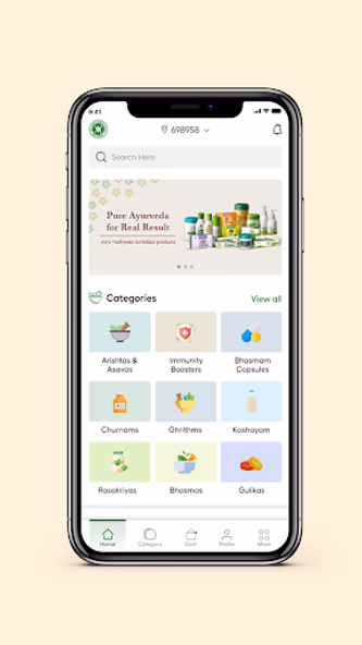 Kottakkal Ayurveda Screenshot 2 - AppWisp.com Kottakkal Ayurveda Screenshot 2 - AppWisp.com