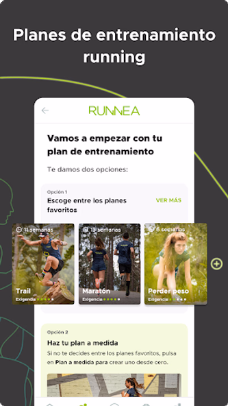 Runnea: running training Screenshot 1 - AppWisp.com Runnea: running training Screenshot 1 - AppWisp.com