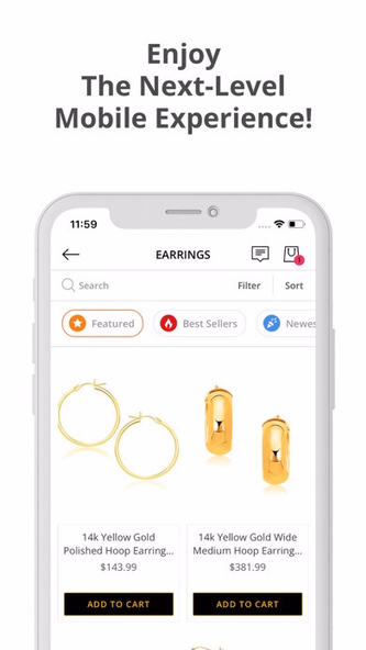 Kyvie Jewelry Screenshot 2 - AppWisp.com Kyvie Jewelry Screenshot 2 - AppWisp.com