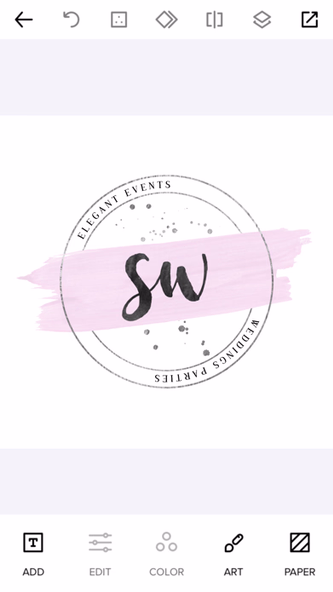 Logo Maker - Watercolor Logo Screenshot 1 - AppWisp.com Logo Maker - Watercolor Logo Screenshot 1 - AppWisp.com