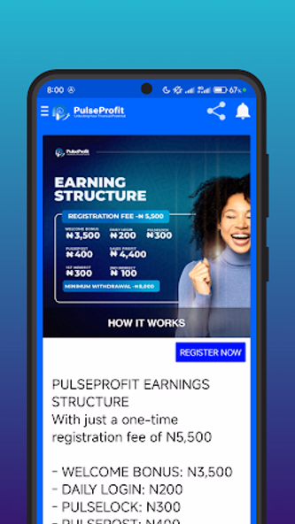 PulseProfit Screenshot 1 - AppWisp.com PulseProfit Screenshot 1 - AppWisp.com