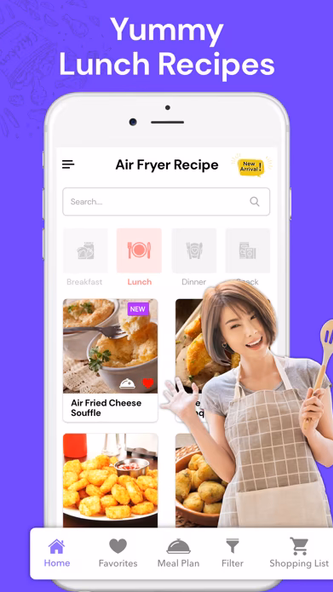 Healthy Air Fryer Recipes Screenshot 2 - AppWisp.com Healthy Air Fryer Recipes Screenshot 2 - AppWisp.com