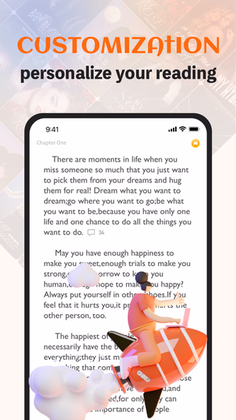 NovelFeed-Read stories & books Screenshot 4 - AppWisp.com