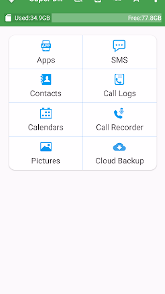 Super Backup & Restore Screenshot 1 - AppWisp.com Super Backup & Restore Screenshot 1 - AppWisp.com
