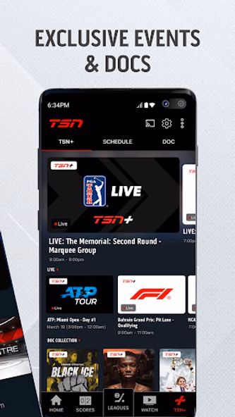 TSN: NBA, PGA, WTA, F1 & more Screenshot 2 - AppWisp.com TSN: NBA, PGA, WTA, F1 & more Screenshot 2 - AppWisp.com
