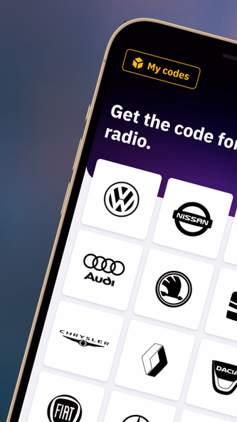 Radio code generator for cars Screenshot 1 - AppWisp.com Radio code generator for cars Screenshot 1 - AppWisp.com
