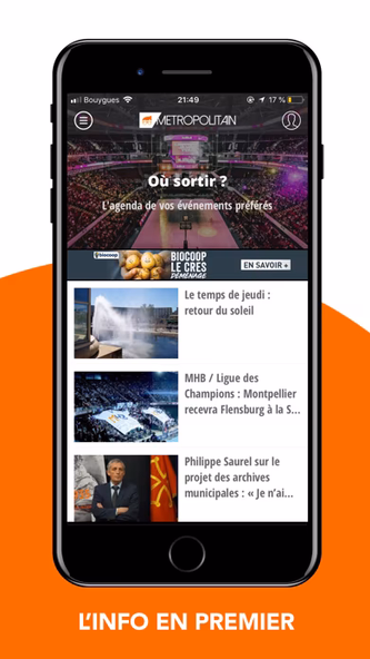 Métropolitain 24/7 Screenshot 1 - AppWisp.com Métropolitain 24/7 Screenshot 1 - AppWisp.com