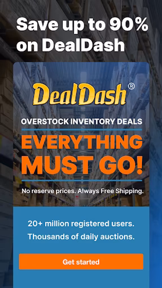 DealDash - Bid & Save Auctions Screenshot 1 - AppWisp.com DealDash - Bid & Save Auctions Screenshot 1 - AppWisp.com