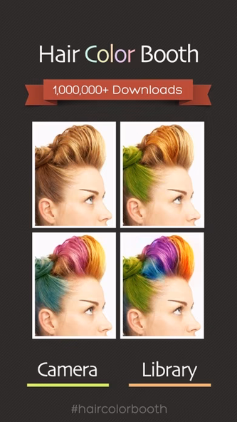 Hair Color Booth Screenshot 1 - AppWisp.com Hair Color Booth Screenshot 1 - AppWisp.com