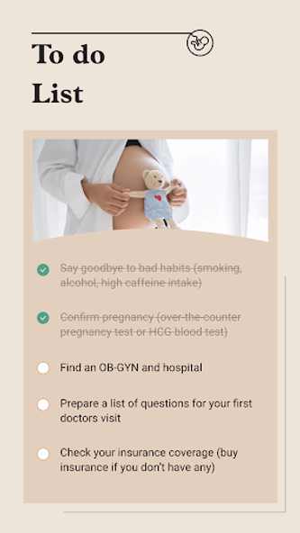 Pregnancy App, Baby Tracker Screenshot 2 - AppWisp.com Pregnancy App, Baby Tracker Screenshot 2 - AppWisp.com