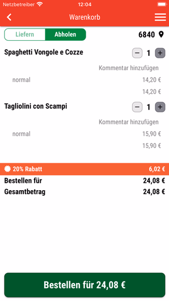 Pizzeria Casa Antica Götzis Screenshot 2 - AppWisp.com Pizzeria Casa Antica Götzis Screenshot 2 - AppWisp.com