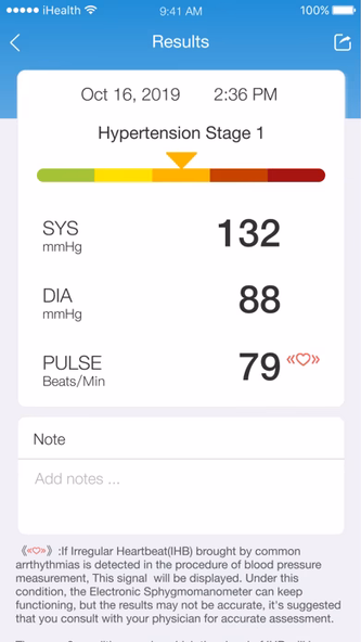 iHealth MyVitals Screenshot 4 - AppWisp.com iHealth MyVitals Screenshot 4 - AppWisp.com