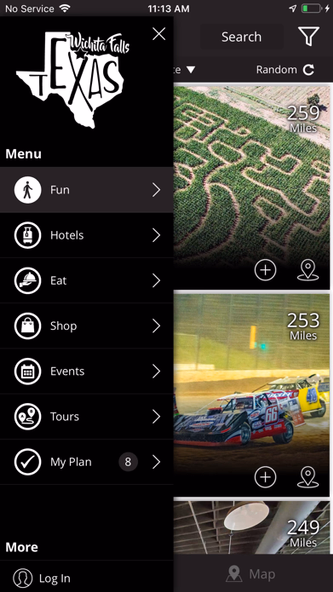 Visit Wichita Falls TX Screenshot 1 - AppWisp.com Visit Wichita Falls TX Screenshot 1 - AppWisp.com