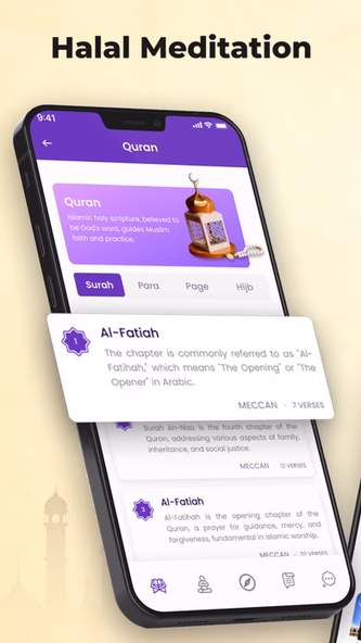 Halal Meditation Screenshot 2 - AppWisp.com Halal Meditation Screenshot 2 - AppWisp.com