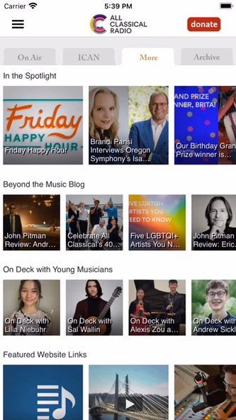 All Classical Radio Screenshot 4 - AppWisp.com All Classical Radio Screenshot 4 - AppWisp.com
