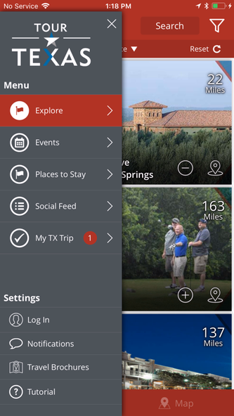 Tour Texas Screenshot 1 - AppWisp.com Tour Texas Screenshot 1 - AppWisp.com
