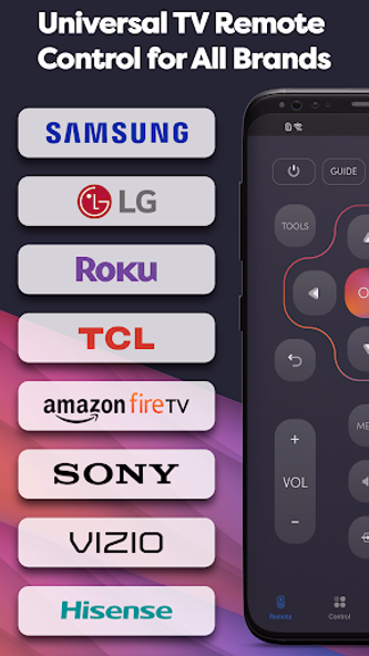 Universal TV Remote Control Screenshot 4 - AppWisp.com Universal TV Remote Control Screenshot 4 - AppWisp.com