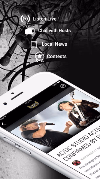 Rock 96.7 - Casper (KRNK) Screenshot 1 - AppWisp.com