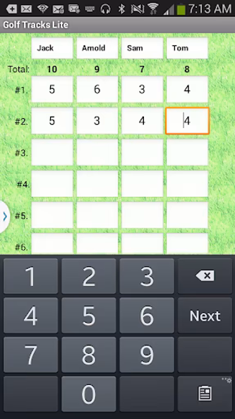 Golf Tracks Lite Screenshot 3 - AppWisp.com Golf Tracks Lite Screenshot 3 - AppWisp.com