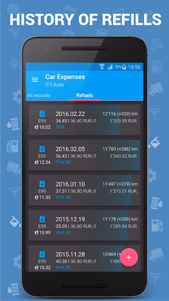 Car Expenses Manager Screenshot 3 - AppWisp.com Car Expenses Manager Screenshot 3 - AppWisp.com